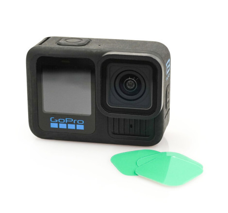 Film adhésif hydrophobe RFX Pro Series SmartFilm® pour caméra GoPro – 27 mm – pack de 3