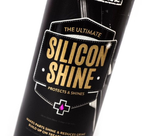 Spray de protection Muc-Off Motorcycle Silicon Shine 500ml x12 – Brillance, protection et finition premium moto