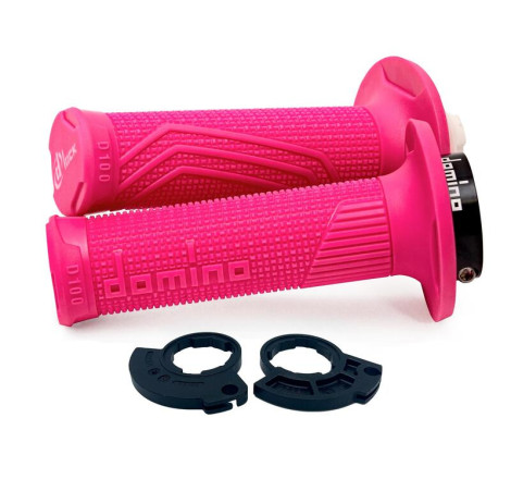 Revêtements Domino D-Lock grips bague monocâble rose