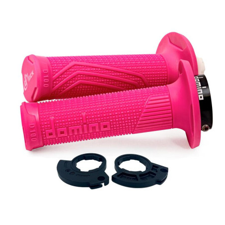 Revêtements Domino D-Lock grips bague monocâble rose