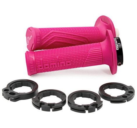 Revêtements Domino D-Lock grips 116mm rose