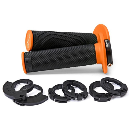 Revêtements Domino D-Lock 200 grips noir/orange