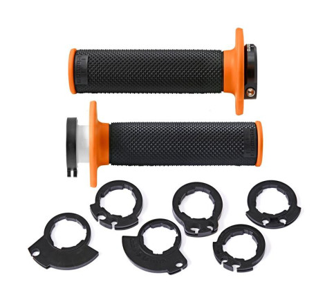 Revêtements Domino D-Lock 200 grips noir/orange