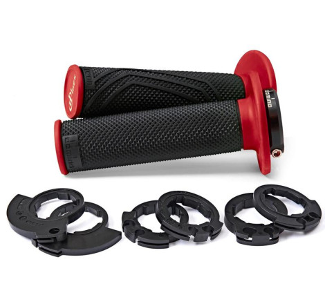 Revêtements Domino D-Lock 200 grips Noir/Rouge