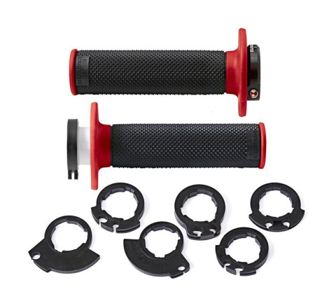 Revêtements Domino D-Lock 200 grips Noir/Rouge