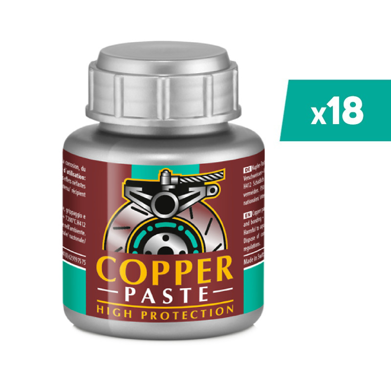 18x Graisse MOTOREX Copper Paste 100ml - anti-grippage haute température pour assemblages mécaniques