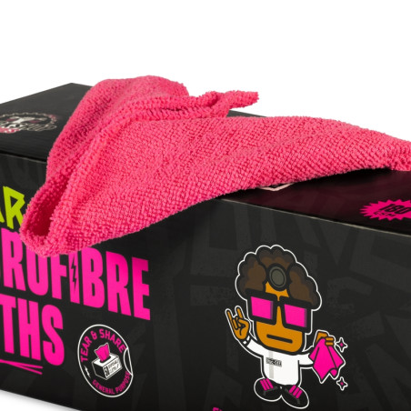 Lingettes microfibres Muc-Off Tear-Off - rouleau de 50 - nettoyage moto sans traces haute performance