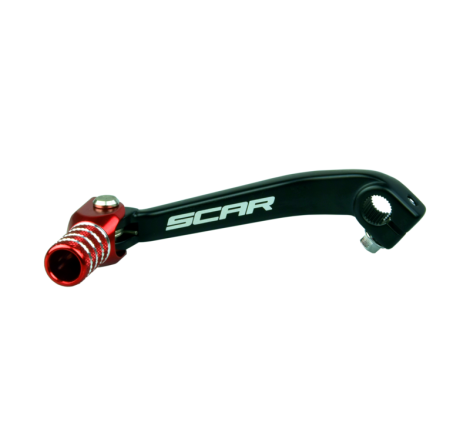 Sélecteur de vitesse SCAR noir/embout rouge