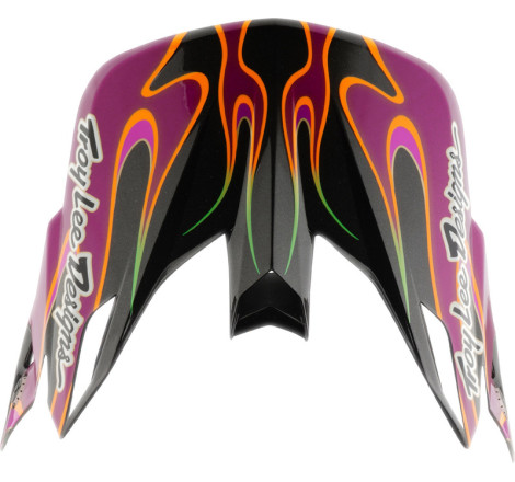 Visière TROY LEE DESIGNS SE5 Carbon - Torched violet