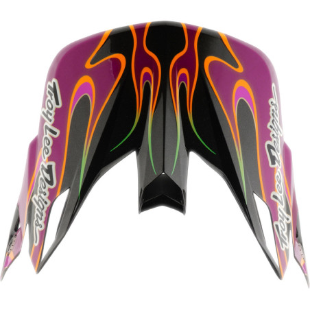 Visière TROY LEE DESIGNS SE5 Carbon - Torched violet