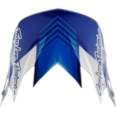Visière TROY LEE DESIGNS GP Pro - Segment bleu