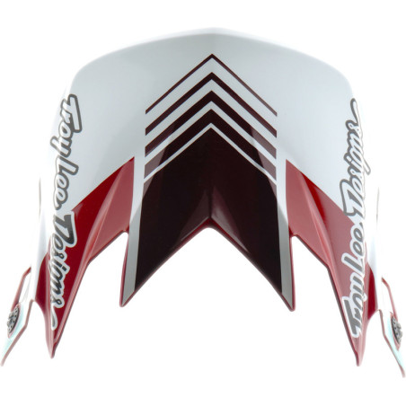 Visière TROY LEE DESIGNS GP Pro - Segment rouge