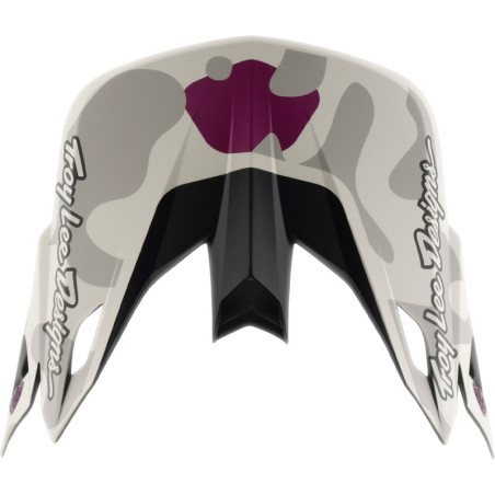 Visière TROY LEE DESIGNS SE5 Composite - Myth jaune fluo