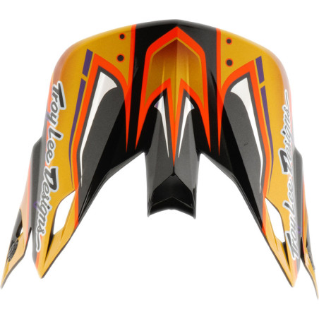 Visière TROY LEE DESIGNS SE5 Carbon - Crest Gold
