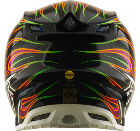 Casque TROY LEE DESIGNS SE5 Carbon MIPS – Torched noir/violet, Taille M