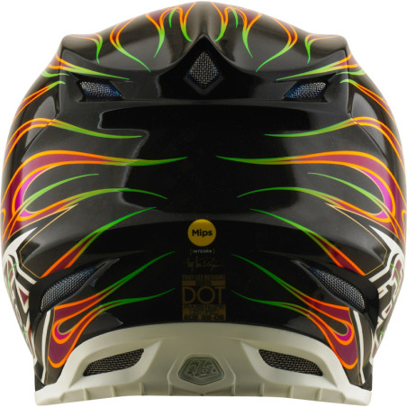 Casque TROY LEE DESIGNS SE5 Carbon MIPS – Torched noir/violet, Taille L