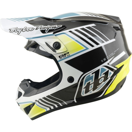 Casque enfant TROY LEE DESIGNS GP Pro MIPS – Segment gris, Taille YL