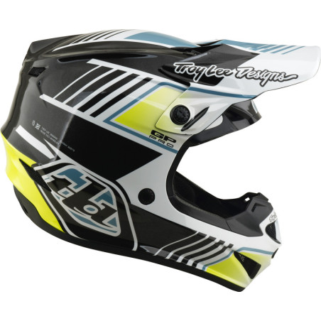 Casque enfant TROY LEE DESIGNS GP Pro MIPS – Segment gris, Taille YL