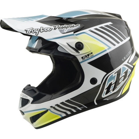 Casque enfant TROY LEE DESIGNS GP Pro MIPS – Segment gris, Taille YM