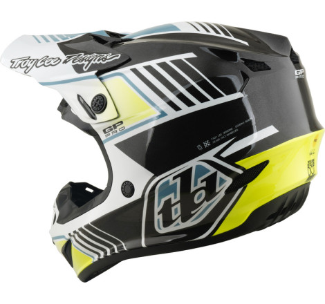 Casque enfant TROY LEE DESIGNS GP Pro MIPS – Segment gris, Taille YM