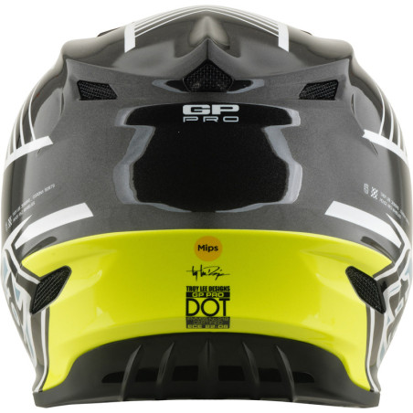 Casque enfant TROY LEE DESIGNS GP Pro MIPS – Segment gris, Taille YM