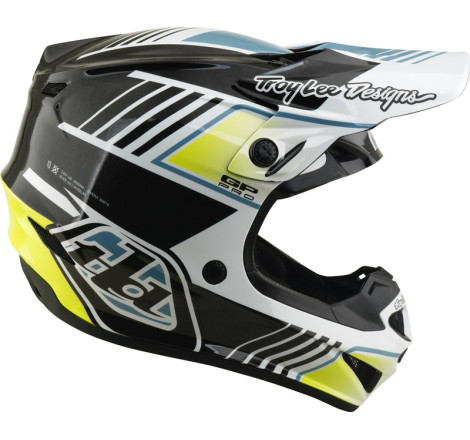 Casque enfant TROY LEE DESIGNS GP Pro MIPS – Segment gris, Taille YM