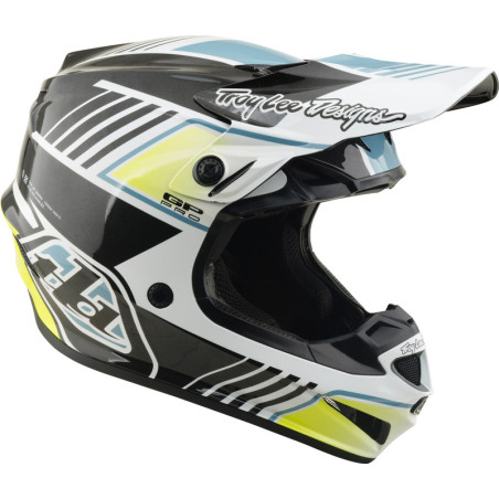 Casque enfant TROY LEE DESIGNS GP Pro MIPS – Segment gris, Taille YM