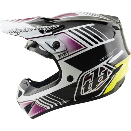 Casque TROY LEE DESIGNS GP Pro MIPS – Segment noir/violet, Taille XXL