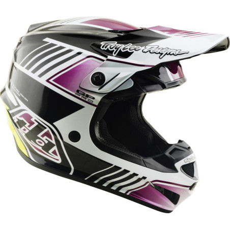Casque TROY LEE DESIGNS GP Pro MIPS – Segment noir/violet, Taille M