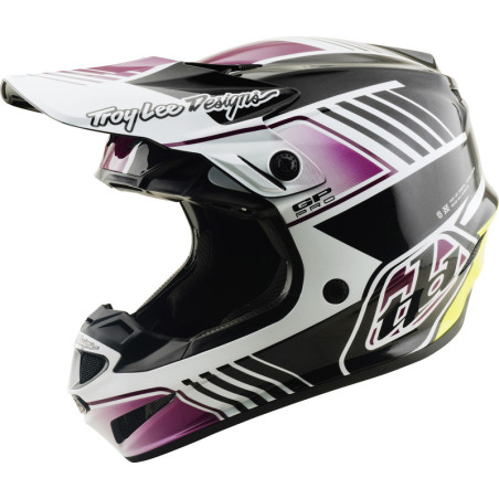 Casque TROY LEE DESIGNS GP Pro MIPS – Segment noir/violet, Taille XL
