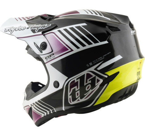 Casque TROY LEE DESIGNS GP Pro MIPS – Segment noir/violet, Taille XL