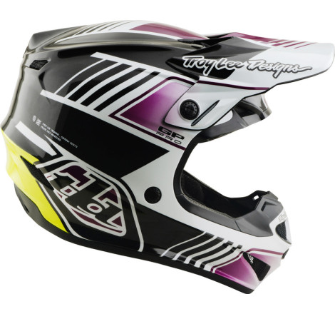 Casque TROY LEE DESIGNS GP Pro MIPS – Segment noir/violet, Taille XL