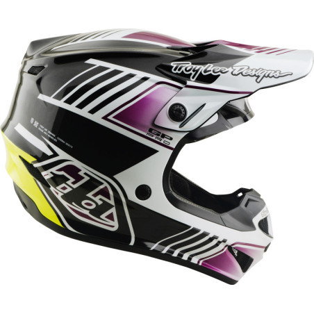 Casque TROY LEE DESIGNS GP Pro MIPS – Segment noir/violet, Taille XL