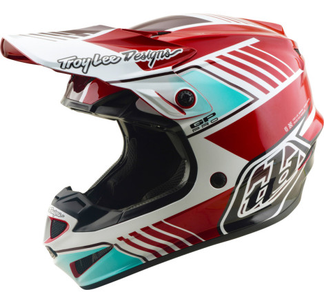 Casque TROY LEE DESIGNS GP Pro MIPS – Segment noir/violet, Taille L