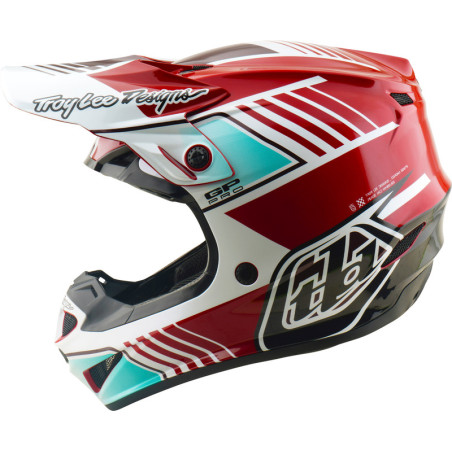 Casque TROY LEE DESIGNS GP Pro MIPS – Segment noir/violet, Taille L