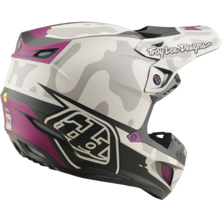 Casque TROY LEE DESIGNS SE5 Composite MIPS – Myth Pumice, Taille XXL
