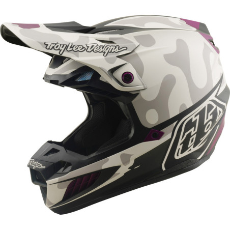 Casque TROY LEE DESIGNS SE5 Composite MIPS – Myth Pumice, Taille L