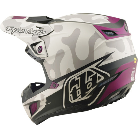 Casque TROY LEE DESIGNS SE5 Composite MIPS – Myth Pumice, Taille L