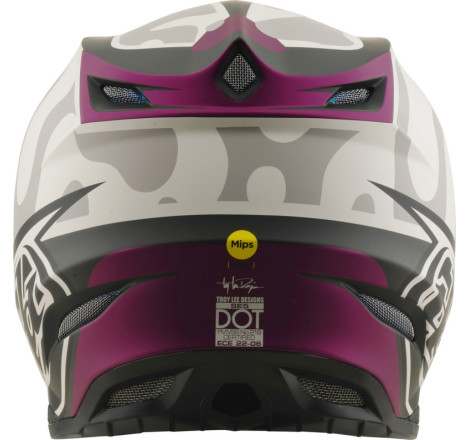 Casque TROY LEE DESIGNS SE5 Composite MIPS – Myth Pumice, Taille L