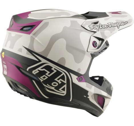 Casque TROY LEE DESIGNS SE5 Composite MIPS – Myth Pumice, Taille L
