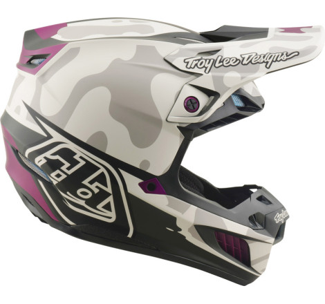 Casque TROY LEE DESIGNS SE5 Composite MIPS – Myth Pumice, Taille L