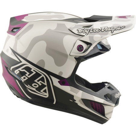 Casque TROY LEE DESIGNS SE5 Composite MIPS – Myth Pumice, Taille L