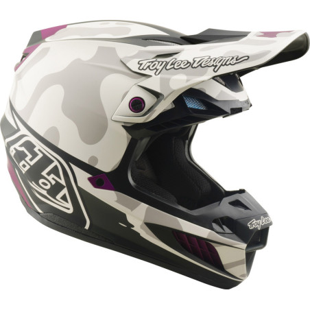 Casque TROY LEE DESIGNS SE5 Composite MIPS – Myth Pumice, Taille L