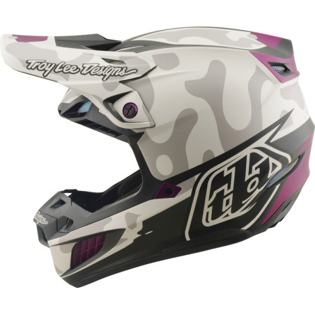 Casque TROY LEE DESIGNS SE5 Composite MIPS – Myth Pumice, Taille XL