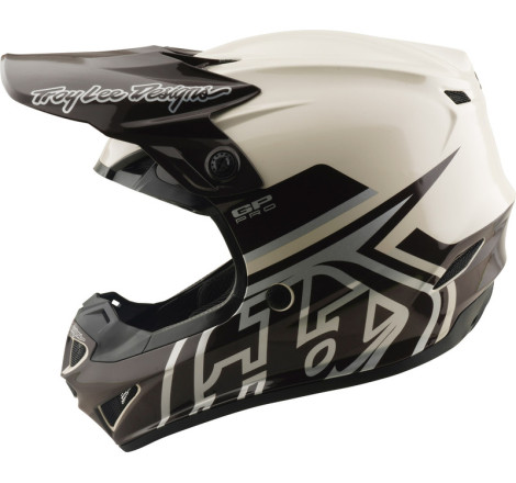 Casque TROY LEE DESIGNS GP Pro MIPS – Mono Pumice, Taille XL, sécurité et performance