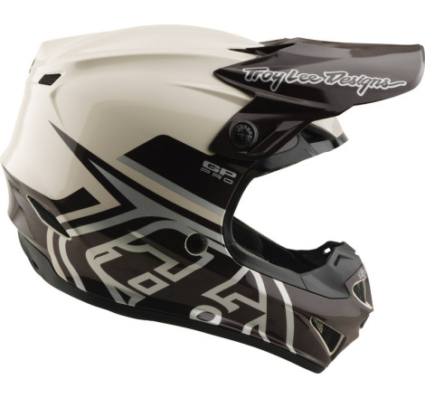 Casque TROY LEE DESIGNS GP Pro MIPS – Mono Pumice, Taille XL, sécurité et performance