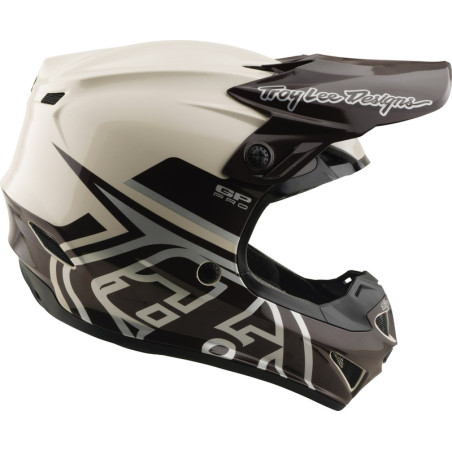 Casque TROY LEE DESIGNS GP Pro MIPS – Mono Pumice, Taille XL, sécurité et performance