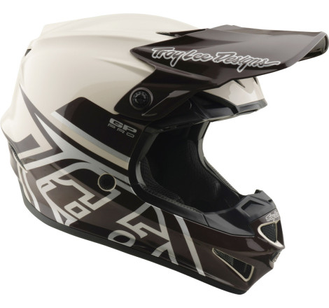 Casque TROY LEE DESIGNS GP Pro MIPS – Mono Pumice, Taille XL, sécurité et performance