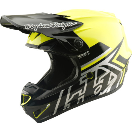 Casque enfant TROY LEE DESIGNS GP Pro MIPS – Jaune fluo, Taille YM