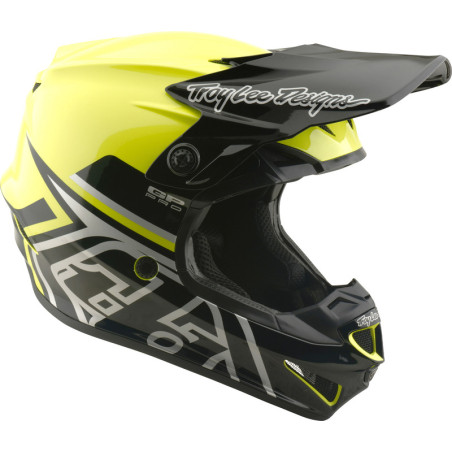 Casque enfant TROY LEE DESIGNS GP Pro MIPS – Jaune fluo, Taille YM